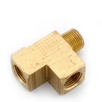 ANDERSON BRASS FITTING 1/8" NPT MALE/FEMALE STREET TEE